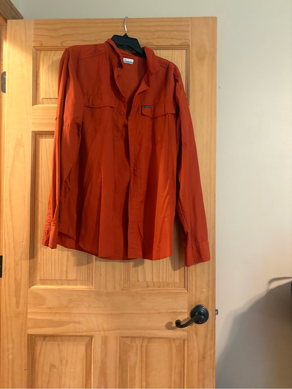 Men’s Columbia fishing shirt